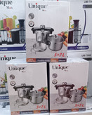 زودپز دوقولو یونیک مدل UPK_570 دارای استیل ضد زنگ 18/10 با ایمنی چند مرحله ای