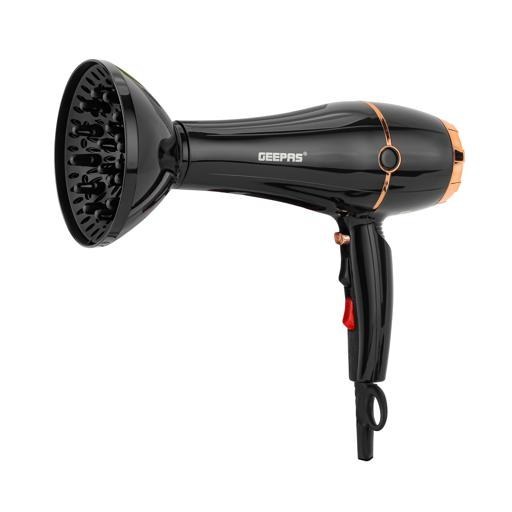 سشوار جیپاس مدل GHD86069 ظرفیت ۲۲۰۰ وات با سری فر کننده و باد سرد