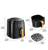 سرخ کن بدون روغن سیلور کرست مدل SC-1080 ظرفیت 10 لیتر