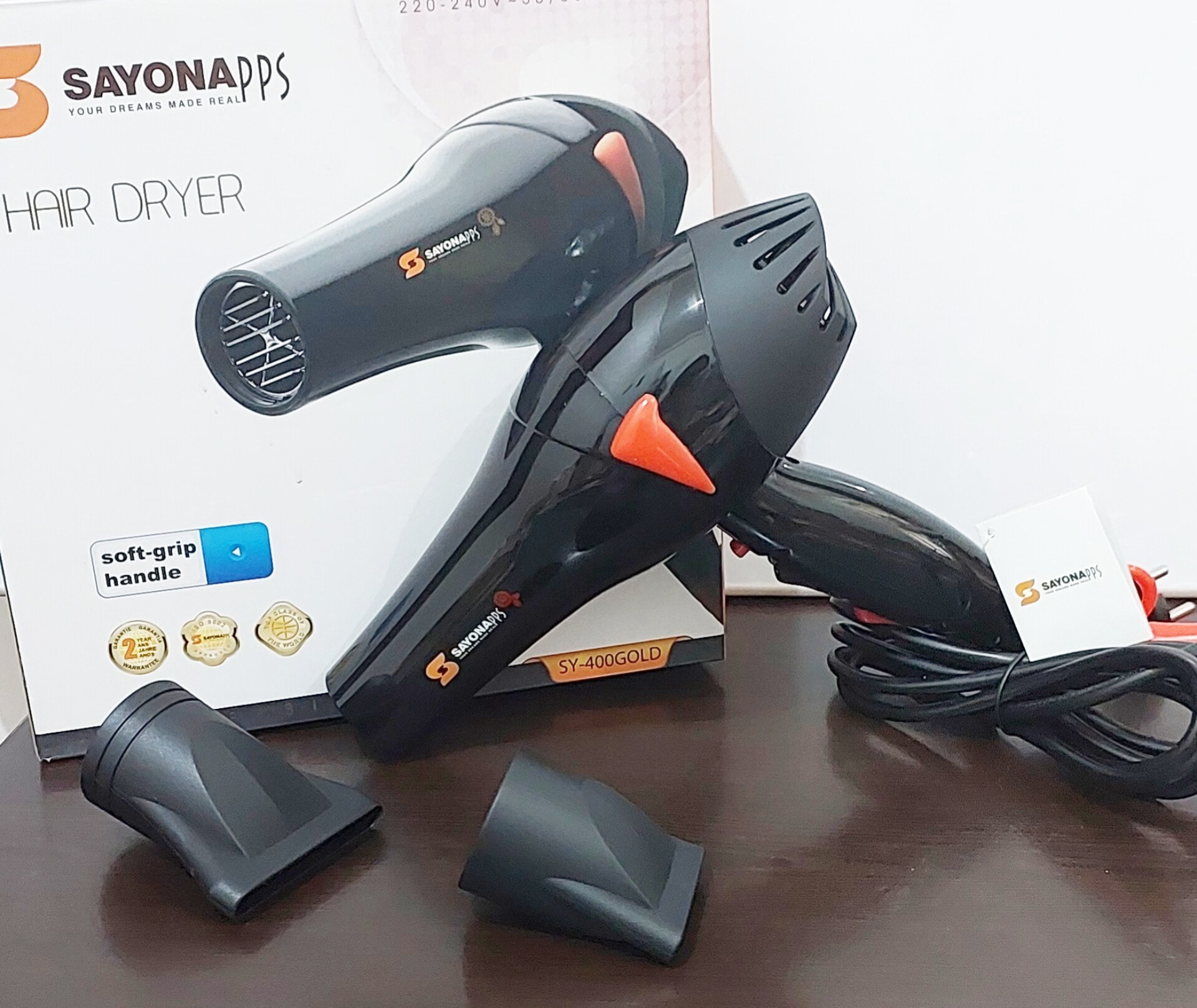 سشوار سایونا گلد مدل  sy_400