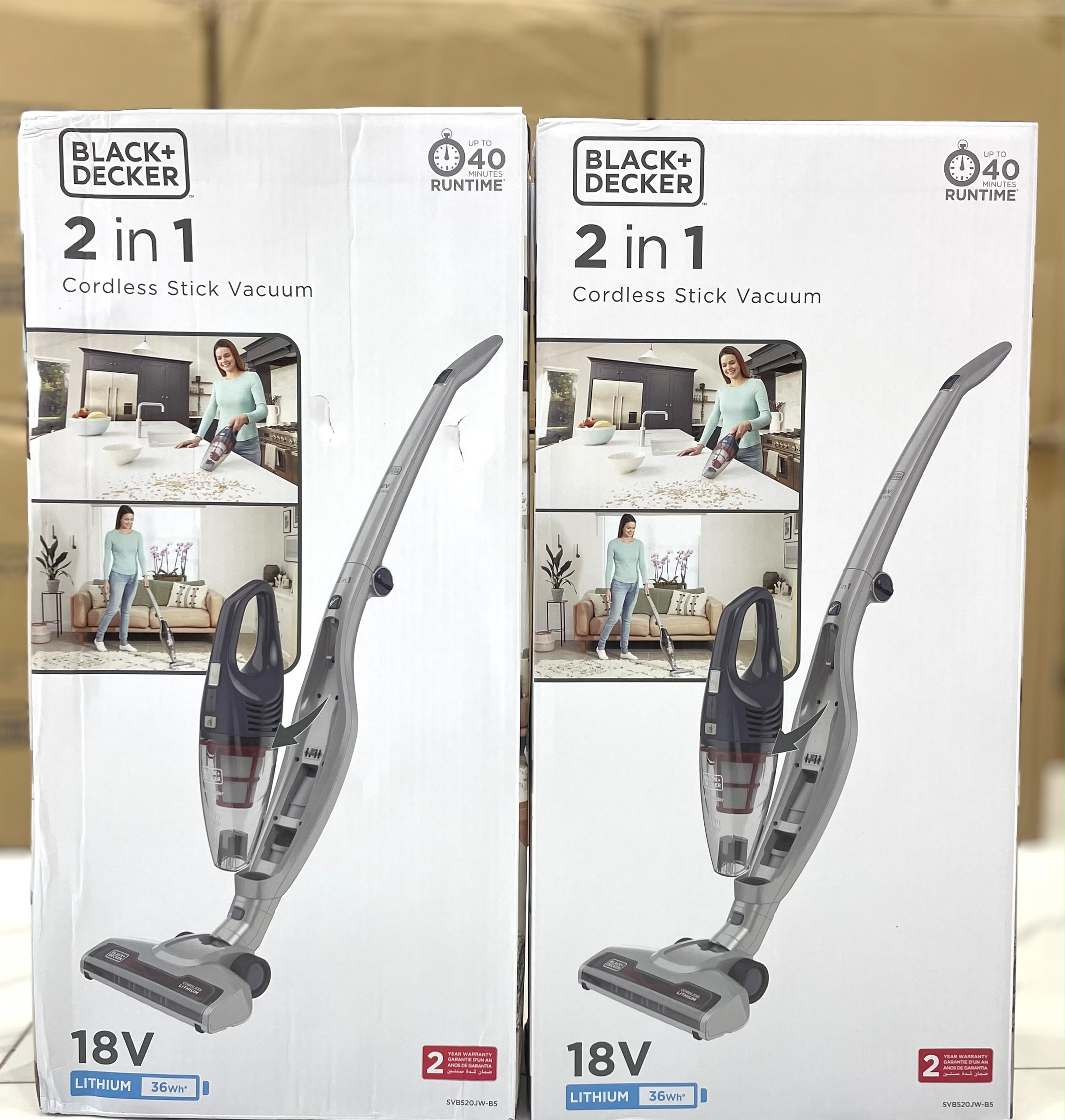 جارو شارژی بلک اند دکر مدل SVB520JW