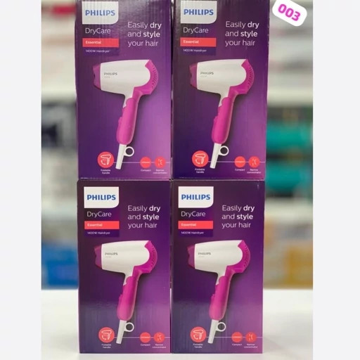 سشوار مسافرتی فیلیپس مدل BHD003 با متمرکزکننده